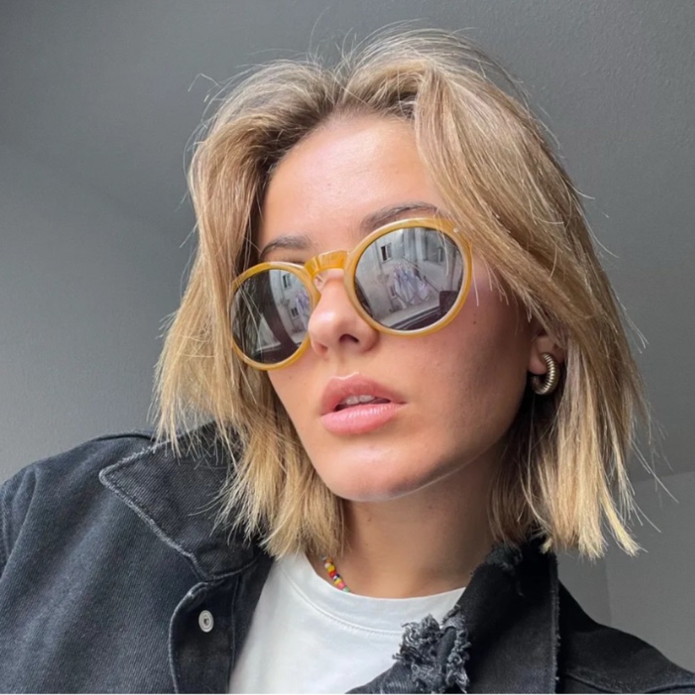 NWT Chic Yellow Sunglasses for Women